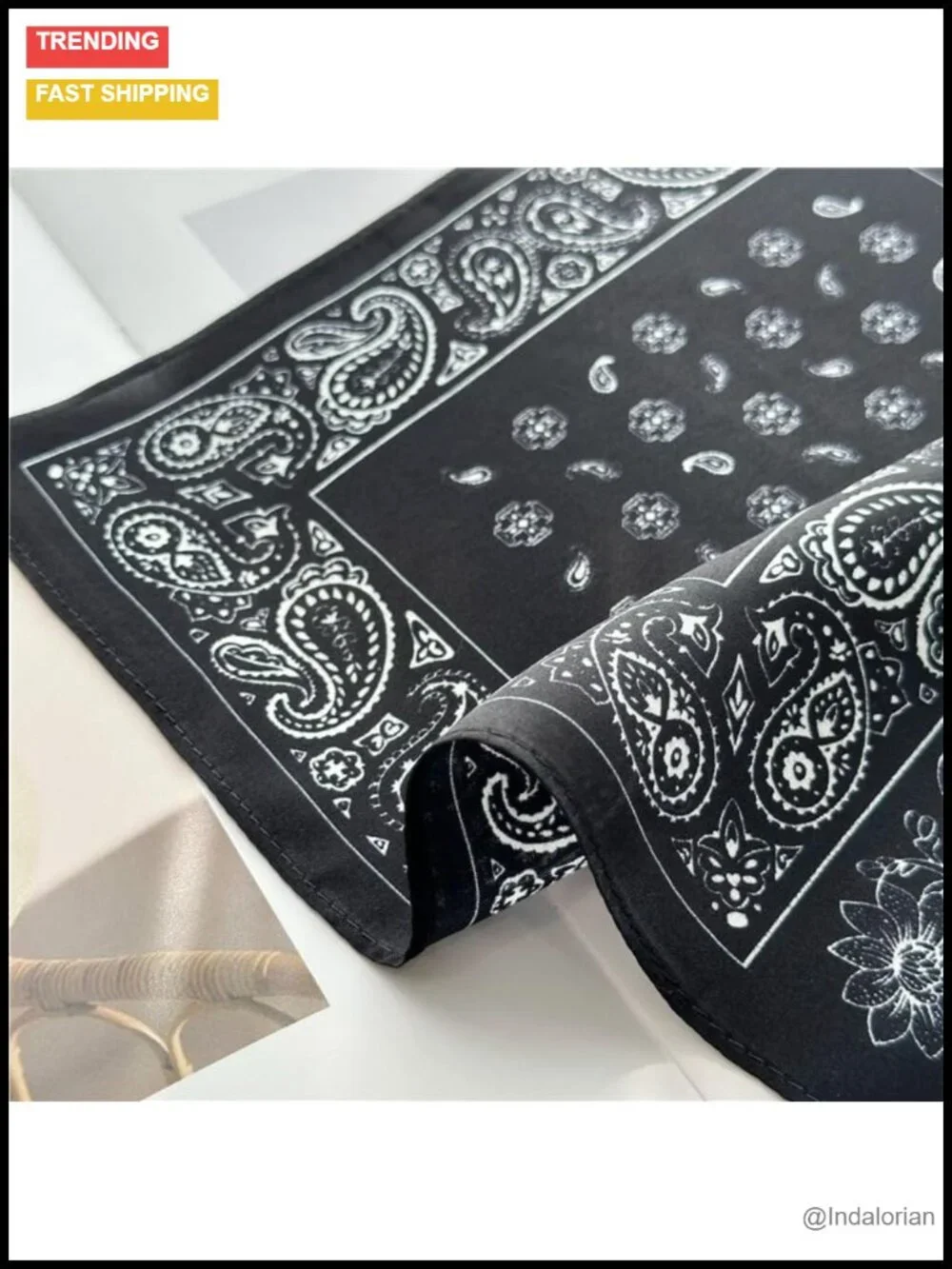 100% Mulberry Silk Scarf Small Square Hair Bandana Neckerchief